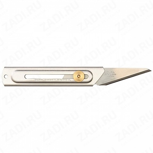 Нож OLFA  корпус и лезвие из нержавеющей стали, 20мм арт. СК-2
