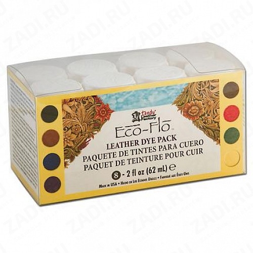 Eco-Flo Leather Dye Pack (набор красок)  № 5  арт. 2650-05