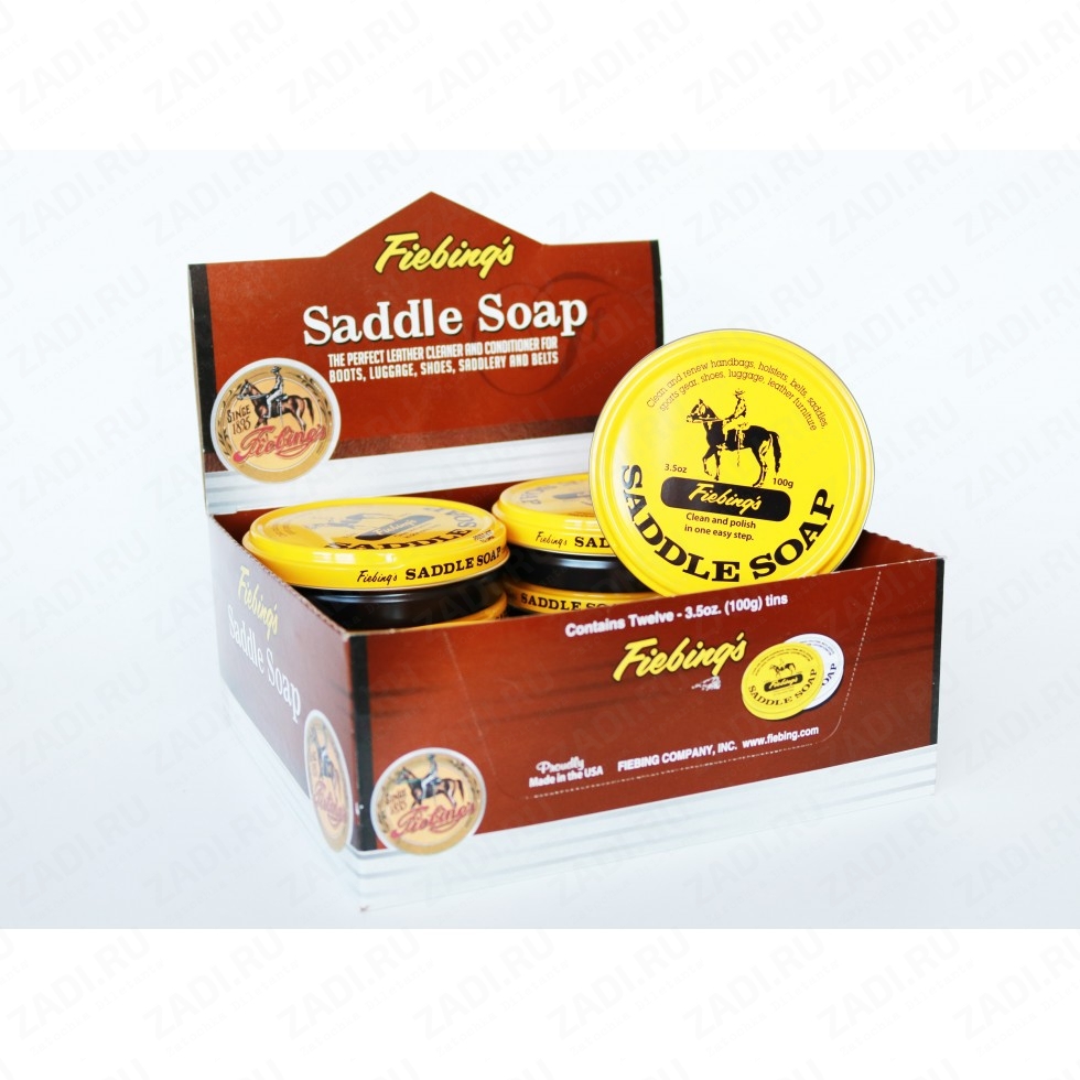 Fiebing's Saddle Soap (седельное мыло)  цвет-жёлтый