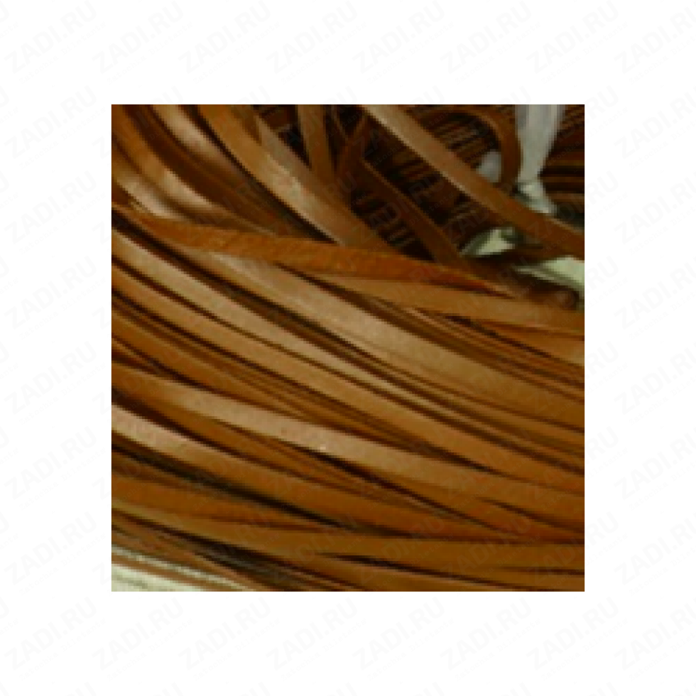 Лента кожаная 1,3х3мм (коричневый) L63